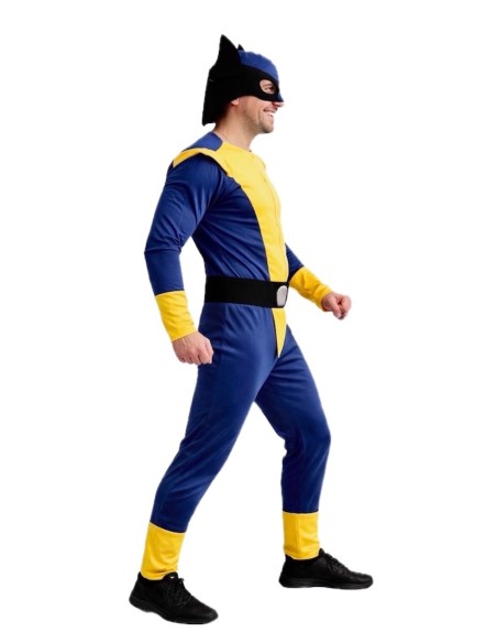 Costume Lupo Giallo Taglia L | Costumi per Adulti Il Re del Carnevale